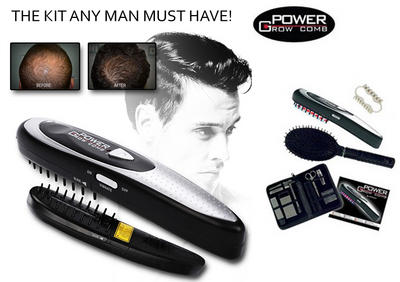 Power Hair Grower Brush "FREE Cash On Delivery"
