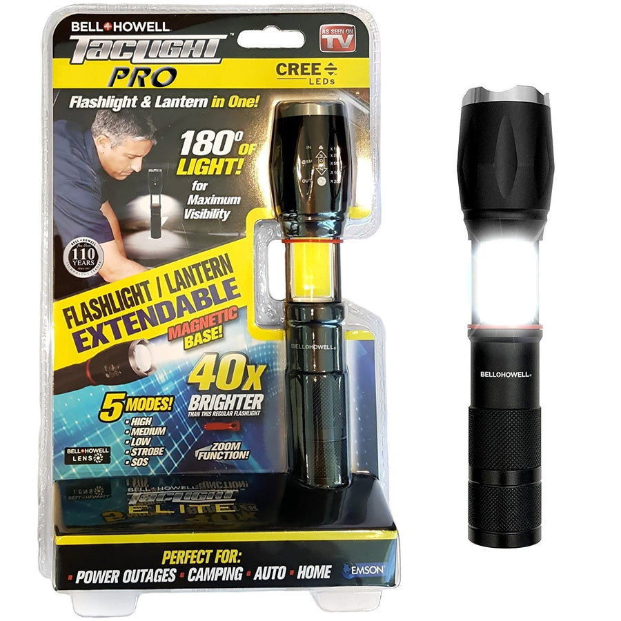 TACLIGHT PRO Magnetic Base Lantern+Flashlight in-1 with ZOOM